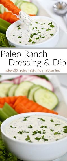 Paleo Ranch Dressing & Dip