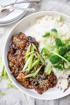 Paleo Slow Cooker Sesame Chicken