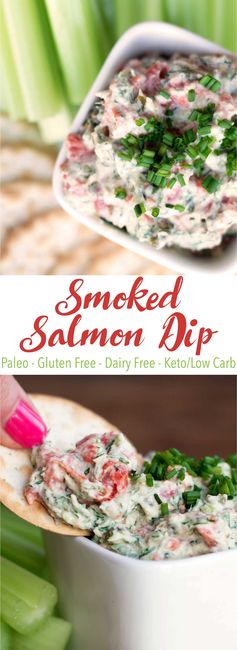 Paleo Smoked Salmon Dip