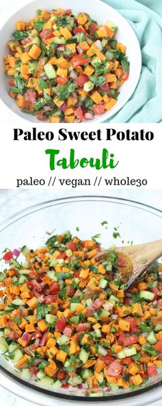 Paleo Sweet Potato Tabouli