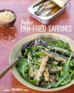 Pan-Fried Sardines