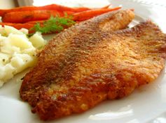 Pan Fried Seasoned Tilapia