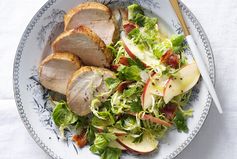 Pan-Roasted Pork Tenderloin With Brussels Sprouts Salad