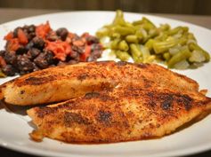 Pan Seared Cajun Tilapia