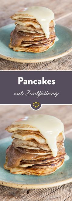 Pancake meets Zimtschnecke: Doppeltes Frühstücksglück