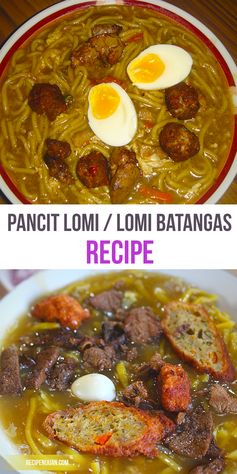 Pancit Lomi Recipe (Lomi Batangas