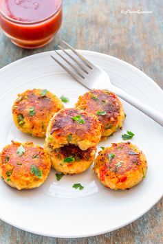 Paneer Cutlet | Indian Spiced Cottage Cheese Fritters