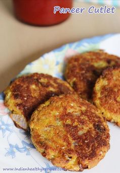 Paneer cutlet | Paneer tikki recipe | Kids snack