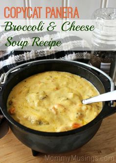 Panera Copycat: Broccoli Cheddar Soup