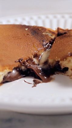 Panqueca Recheada com Nutella