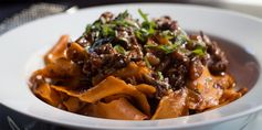 Pappardelle with Red Wine Oxtail Ragu