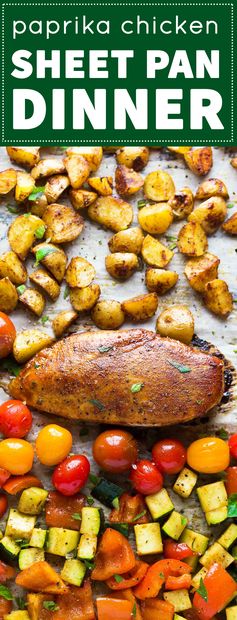 Paprika Chicken Sheet Pan Dinner