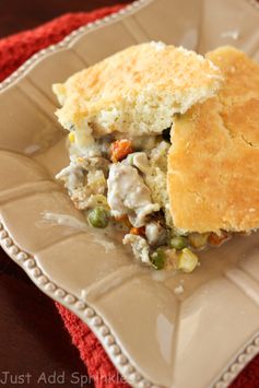 Parmesan Chicken Pot Pie