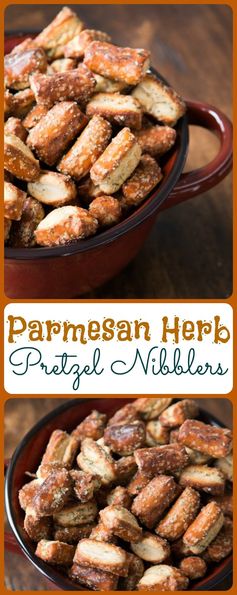 Parmesan Herb Pretzel Nibblers