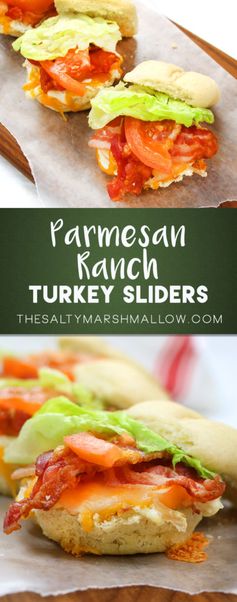 Parmesan Ranch Turkey Sliders