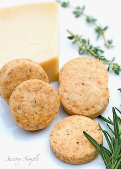 Parmesan, Rosemary and Thyme Shortbread