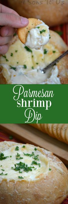 Parmesan Shrimp Dip Bread Bowl