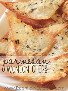 Parmesan Wonton Chips