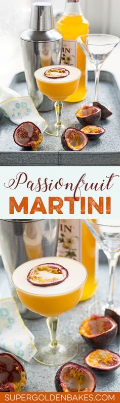 Passionfruit martini