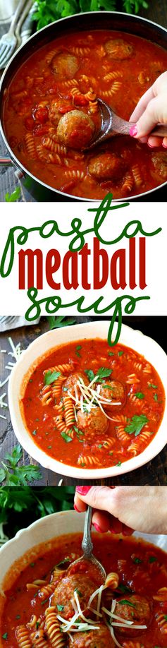 Pasta Meatball Soup