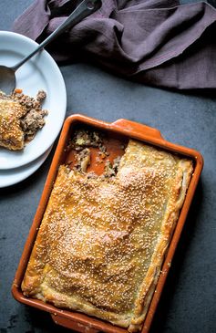 Pastel (Israeli Spiced Meat Pie