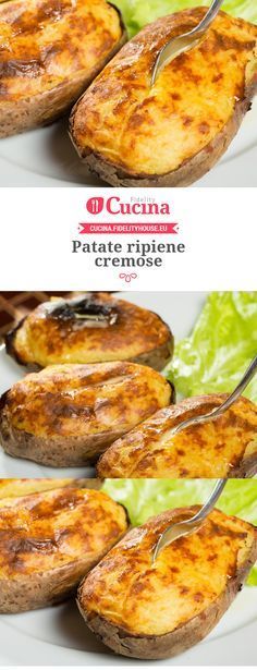 Patate ripiene cremose