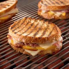 Peach & Prosciutto Grilled Cheese