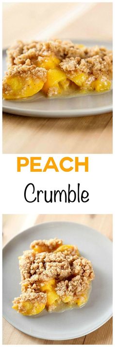 Peach Crumble