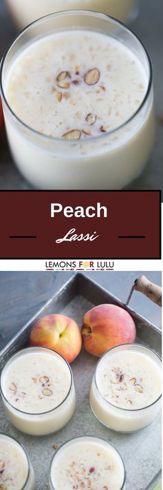 Peach Lassi