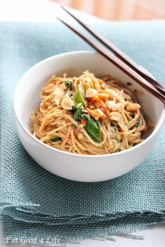 Peanut and coconut noodles