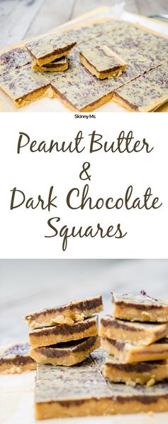 Peanut Butter & Dark Chocolate Squares