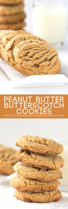 Peanut Butter Butterscotch Cookies