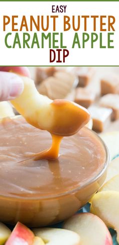 Peanut Butter Caramel Apple Dip