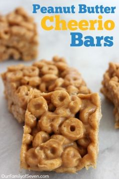 Peanut Butter Cheerio Bars