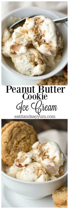 Peanut Butter Cookie Ice Cream