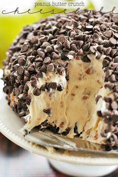 Peanut Butter Crunch Cheeseball