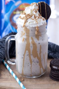 Peanut Butter Cup Oreo Milkshake