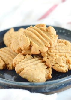 Peanut Butter Oat Cookies