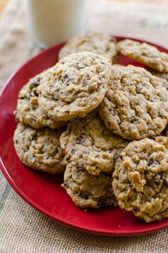 Peanut Butter-Oatmeal Chocolate Chunk Cookies