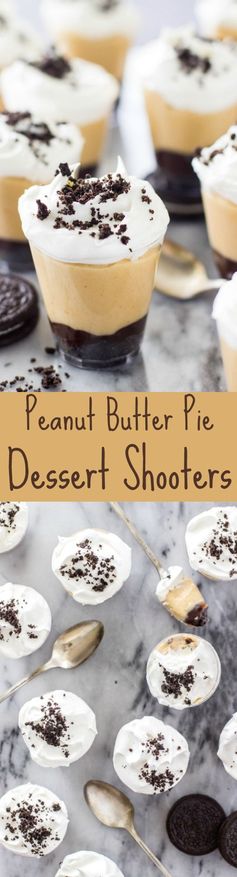 Peanut Butter Pie Dessert Shooters
