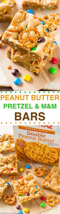 Peanut Butter Pretzel Bars