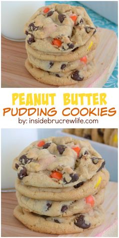 Peanut Butter Pudding Cookies