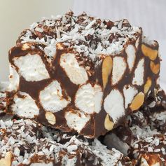 Peanut Butter Rocky Road Bars