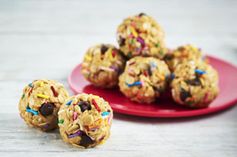 Peanut Butter Snack Bites with Sprinkles