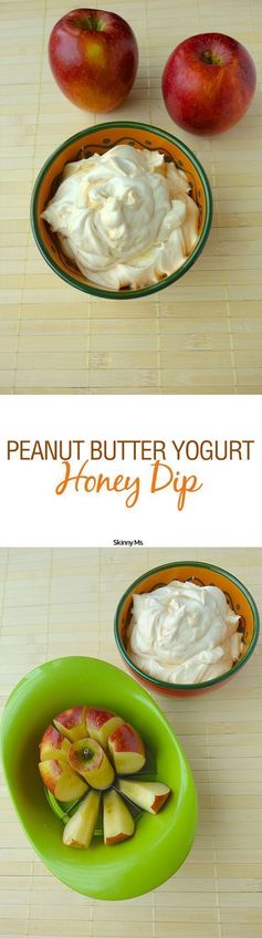 Peanut Butter Yogurt Honey Dip