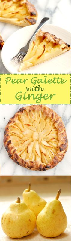 Pear Galette with Ginger