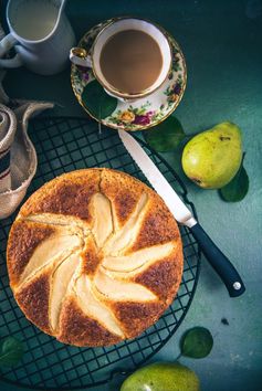 Pear Olive Oil Cake