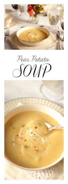 Pear Potato Soup