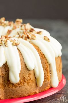 Pecan Banana Cake Mix Cake