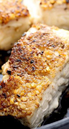 Pecan Encrusted Halibut